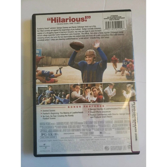 Leatherheads (DVD, 2008, Full Frame) - Picture 2 of 2